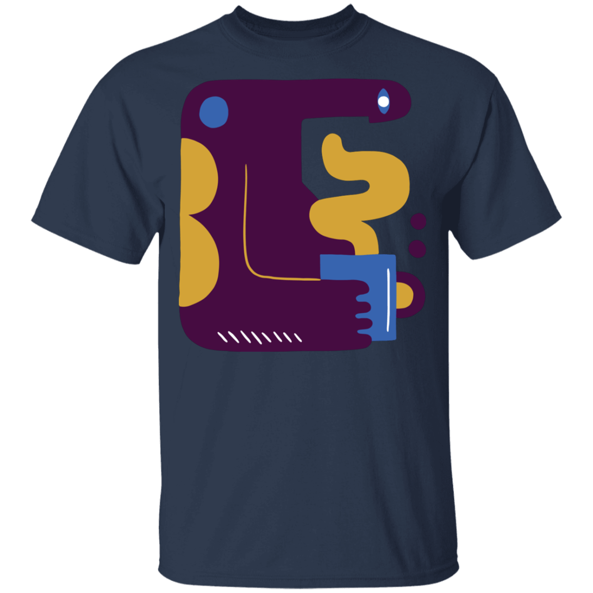 T-Shirts Navy / YXS Man's Coffee Youth T-Shirt