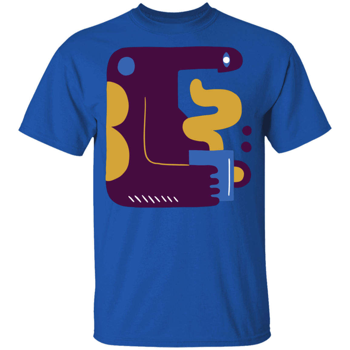 T-Shirts Royal / YXS Man's Coffee Youth T-Shirt