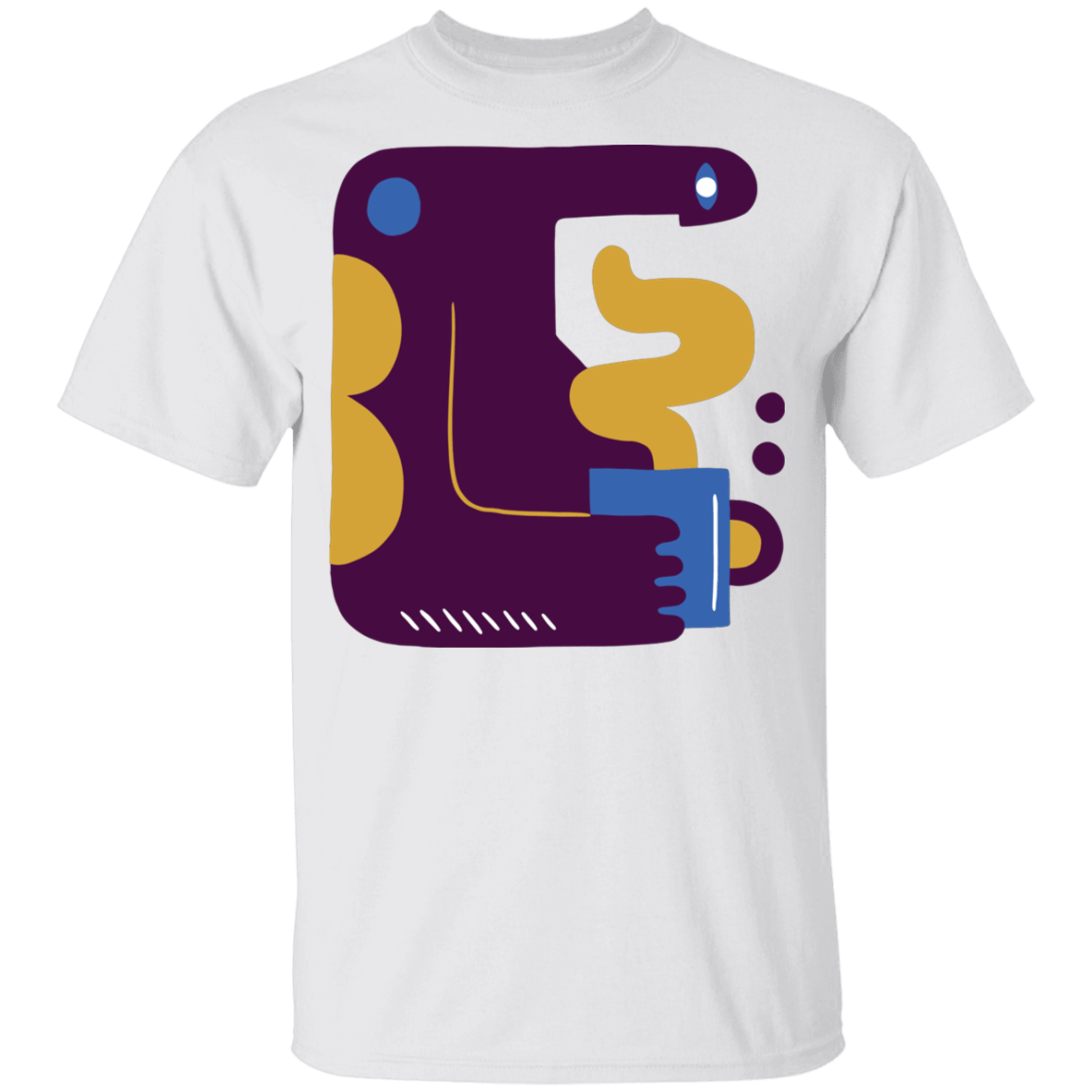 T-Shirts White / YXS Man's Coffee Youth T-Shirt