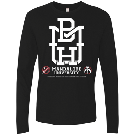 T-Shirts Black / Small Mandalore U Men's Premium Long Sleeve