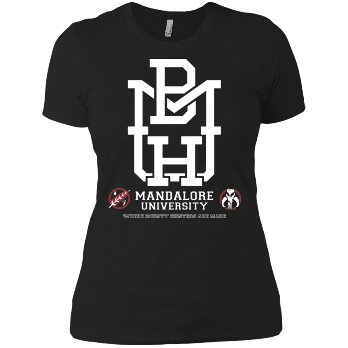 T-Shirts Black / X-Small Mandalore U Women's Premium T-Shirt