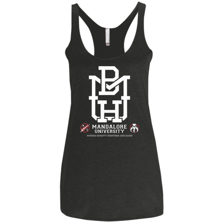 T-Shirts Vintage Black / X-Small Mandalore U Women's Triblend Racerback Tank