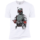 T-Shirts White / YXS Mandalorian Bounty Hunter Boys Premium T-Shirt