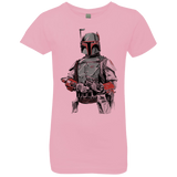 T-Shirts Light Pink / YXS Mandalorian Bounty Hunter Girls Premium T-Shirt