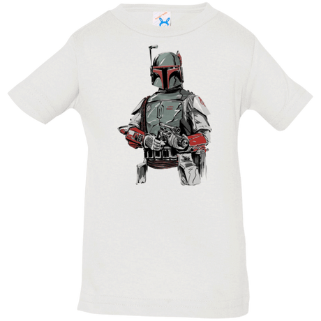 T-Shirts White / 6 Months Mandalorian Bounty Hunter Infant Premium T-Shirt