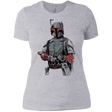 T-Shirts Heather Grey / X-Small Mandalorian Bounty Hunter Women's Premium T-Shirt