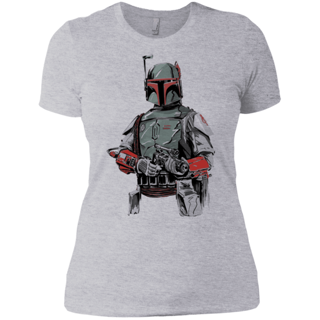 T-Shirts Heather Grey / X-Small Mandalorian Bounty Hunter Women's Premium T-Shirt