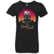 T-Shirts Black / YXS Mandalorian Hunter Girls Premium T-Shirt