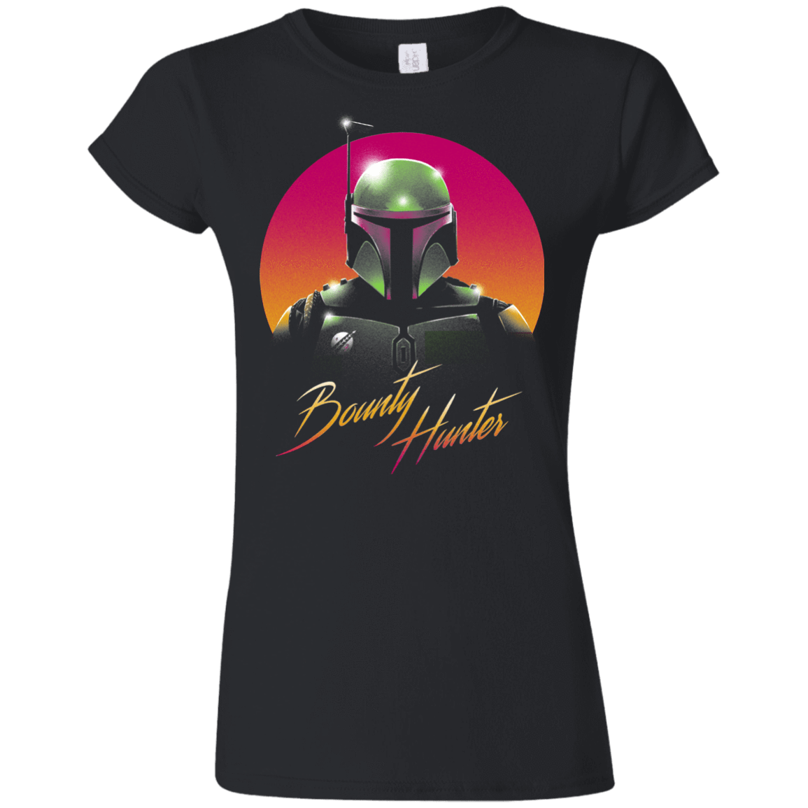 T-Shirts Black / S Mandalorian Hunter Junior Slimmer-Fit T-Shirt