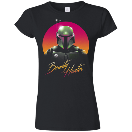 T-Shirts Black / S Mandalorian Hunter Junior Slimmer-Fit T-Shirt