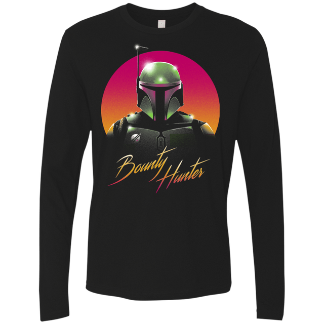 T-Shirts Black / S Mandalorian Hunter Men's Premium Long Sleeve