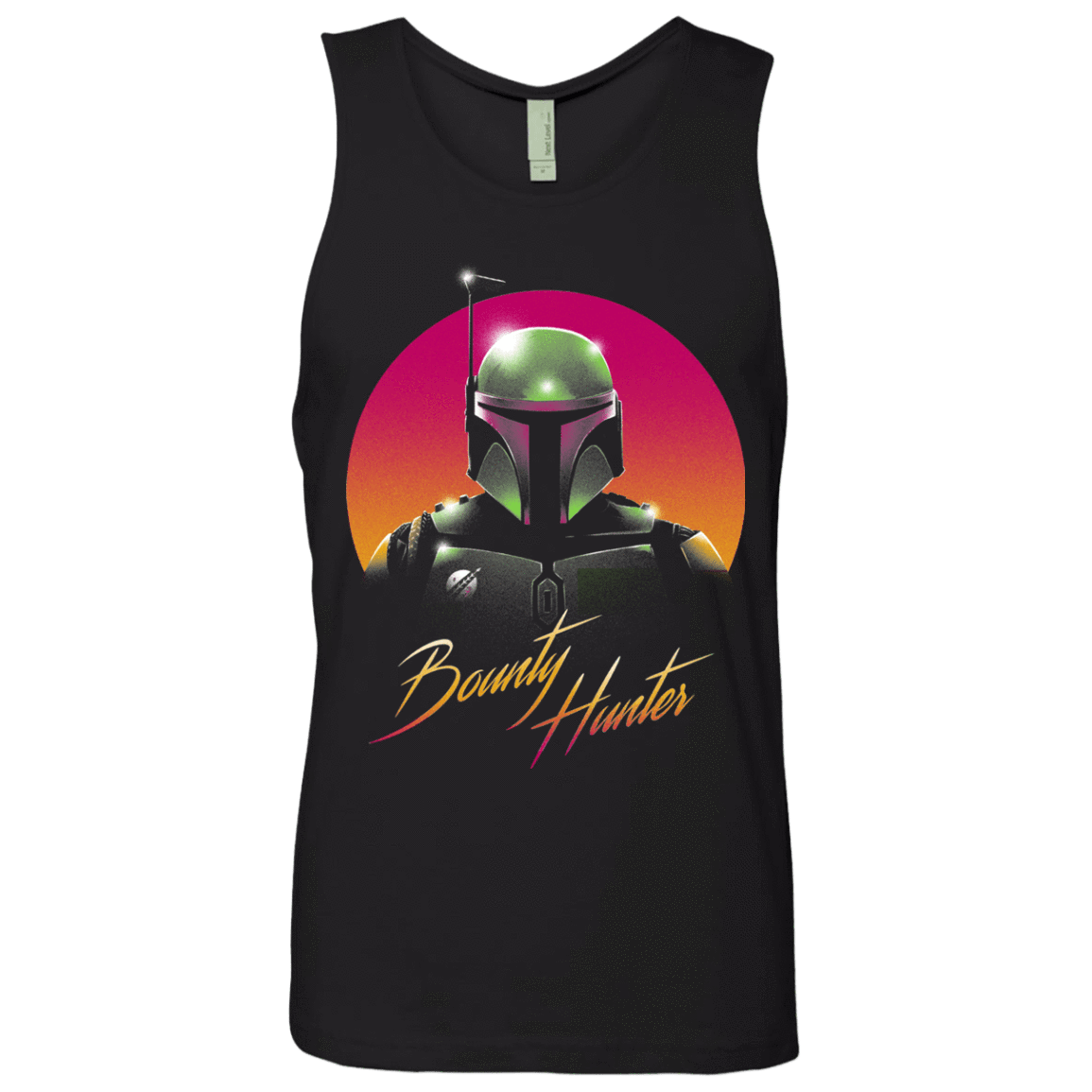 T-Shirts Black / S Mandalorian Hunter Men's Premium Tank Top