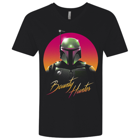 T-Shirts Black / X-Small Mandalorian Hunter Men's Premium V-Neck