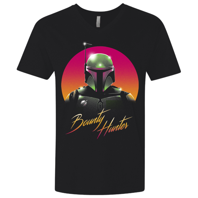 T-Shirts Black / X-Small Mandalorian Hunter Men's Premium V-Neck