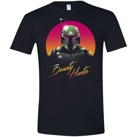 T-Shirts Black / X-Small Mandalorian Hunter Men's Semi-Fitted Softstyle