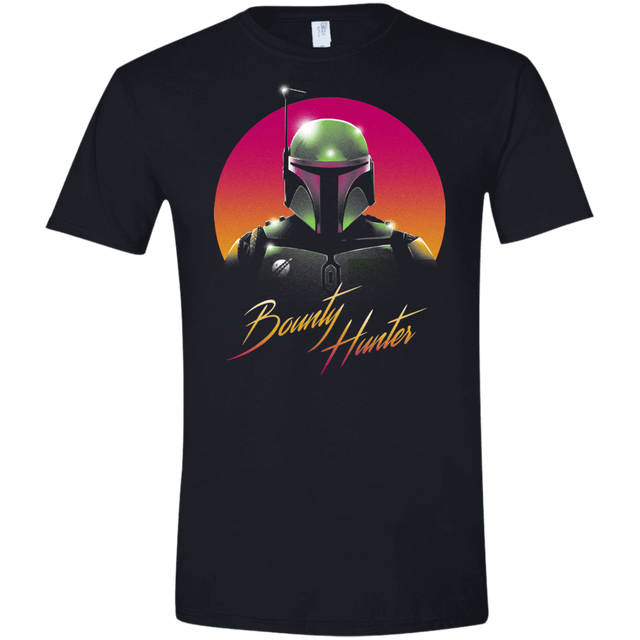 T-Shirts Black / X-Small Mandalorian Hunter Men's Semi-Fitted Softstyle