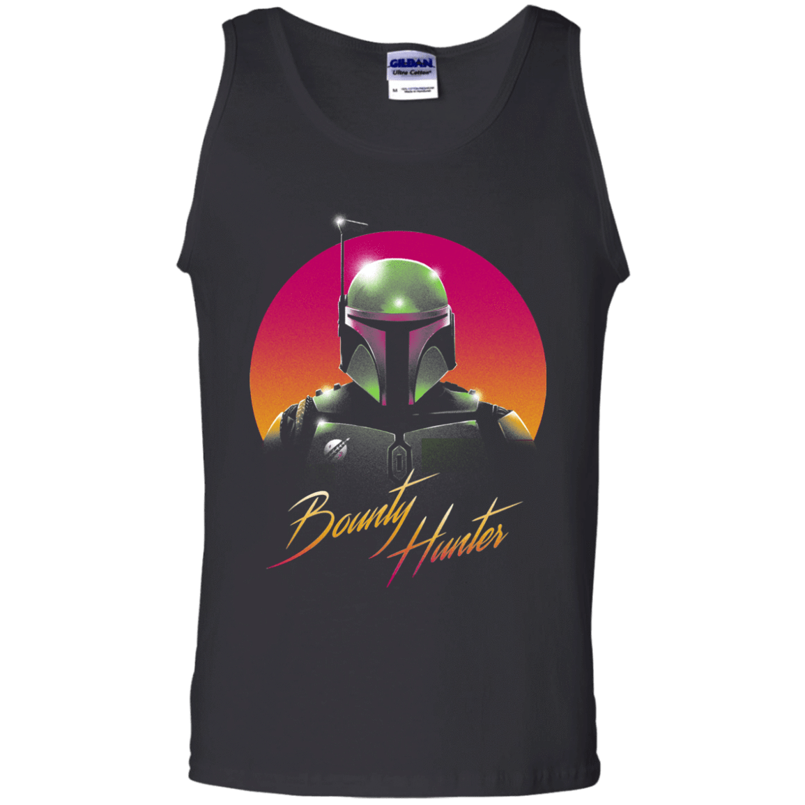 T-Shirts Black / S Mandalorian Hunter Men's Tank Top