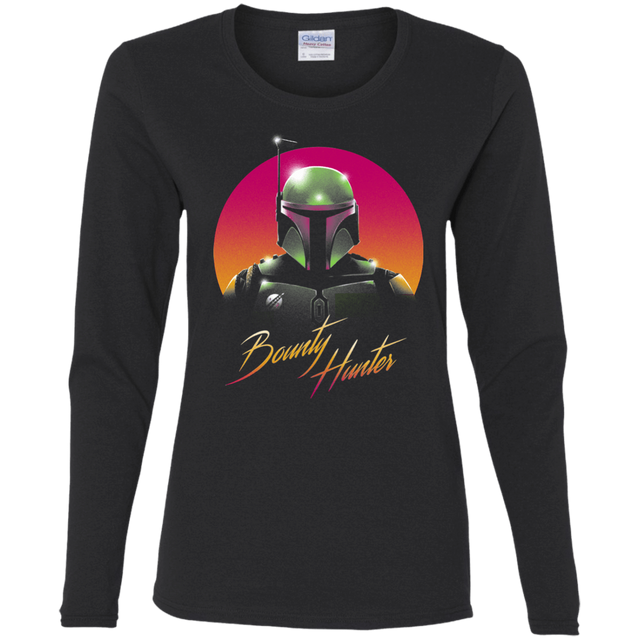 T-Shirts Black / S Mandalorian Hunter Women's Long Sleeve T-Shirt