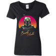 T-Shirts Black / S Mandalorian Hunter Women's V-Neck T-Shirt