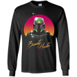T-Shirts Black / YS Mandalorian Hunter Youth Long Sleeve T-Shirt