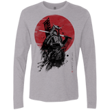 T-Shirts Heather Grey / Small Mandalorian Samurai Men's Premium Long Sleeve