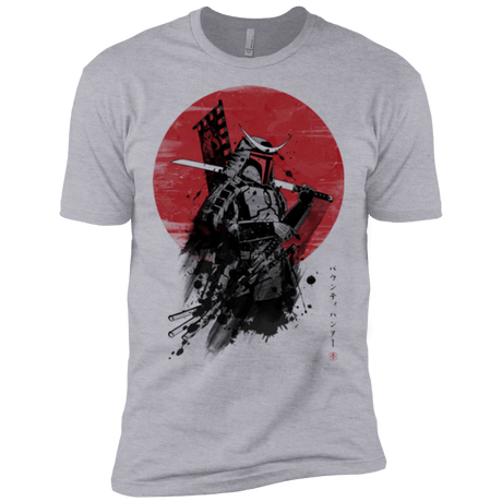 T-Shirts Heather Grey / X-Small Mandalorian Samurai Men's Premium T-Shirt