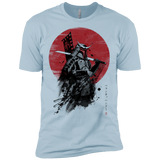 T-Shirts Light Blue / X-Small Mandalorian Samurai Men's Premium T-Shirt