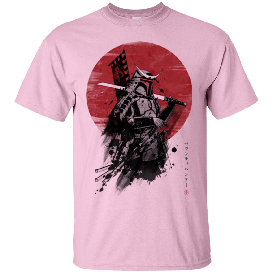 T-Shirts Light Pink / Small Mandalorian Samurai T-Shirt