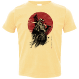 T-Shirts Butter / 2T Mandalorian Samurai Toddler Premium T-Shirt