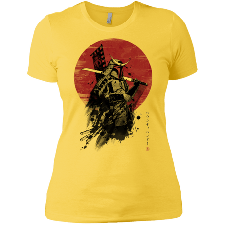 T-Shirts Vibrant Yellow / X-Small Mandalorian Samurai Women's Premium T-Shirt