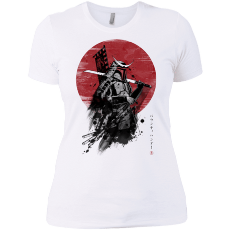 T-Shirts White / X-Small Mandalorian Samurai Women's Premium T-Shirt