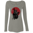 T-Shirts Venetian Grey / Small Mandalorian Samurai Women's Triblend Long Sleeve Shirt