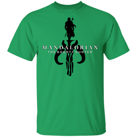 T-Shirts Irish Green / S Mandalorian The Bounty Hunter T-Shirt