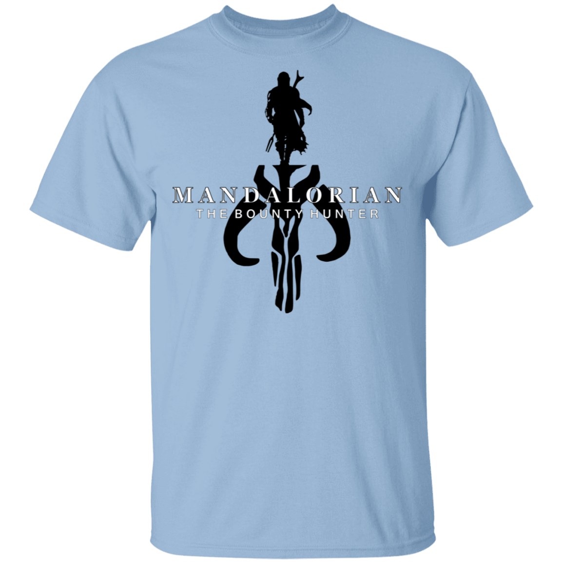 T-Shirts Light Blue / S Mandalorian The Bounty Hunter T-Shirt