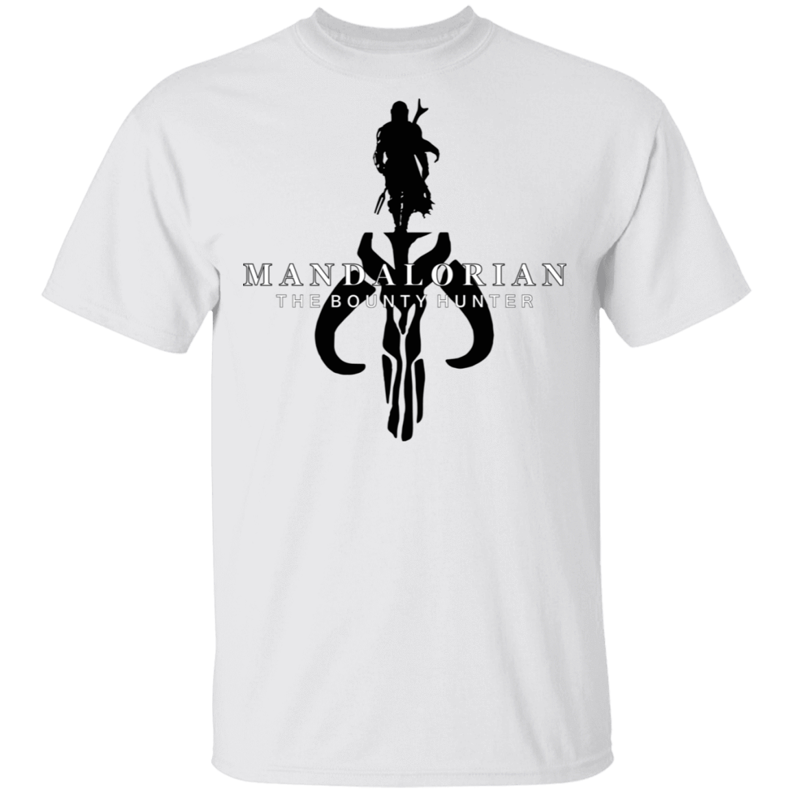 T-Shirts White / S Mandalorian The Bounty Hunter T-Shirt