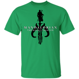 T-Shirts Irish Green / YXS Mandalorian The Bounty Hunter Youth T-Shirt