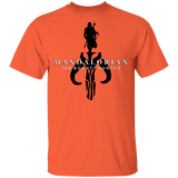 T-Shirts Orange / YXS Mandalorian The Bounty Hunter Youth T-Shirt