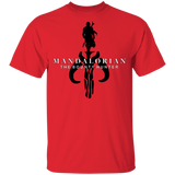 T-Shirts Red / YXS Mandalorian The Bounty Hunter Youth T-Shirt