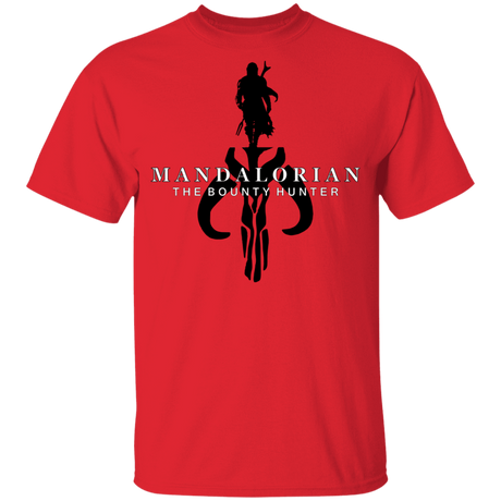 T-Shirts Red / YXS Mandalorian The Bounty Hunter Youth T-Shirt