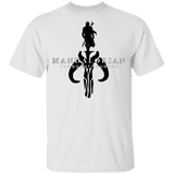 T-Shirts White / YXS Mandalorian The Bounty Hunter Youth T-Shirt