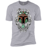T-Shirts Heather Grey / YXS Mandalorian Warrior Boys Premium T-Shirt