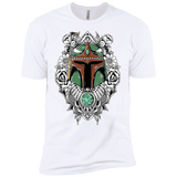 T-Shirts White / YXS Mandalorian Warrior Boys Premium T-Shirt