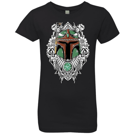 T-Shirts Black / YXS Mandalorian Warrior Girls Premium T-Shirt