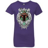 T-Shirts Purple Rush / YXS Mandalorian Warrior Girls Premium T-Shirt