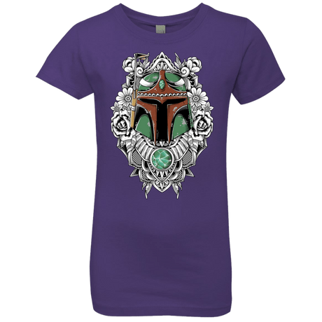 T-Shirts Purple Rush / YXS Mandalorian Warrior Girls Premium T-Shirt