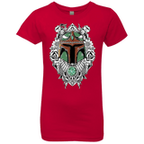 T-Shirts Red / YXS Mandalorian Warrior Girls Premium T-Shirt