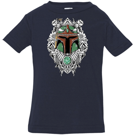 T-Shirts Navy / 6 Months Mandalorian Warrior Infant Premium T-Shirt