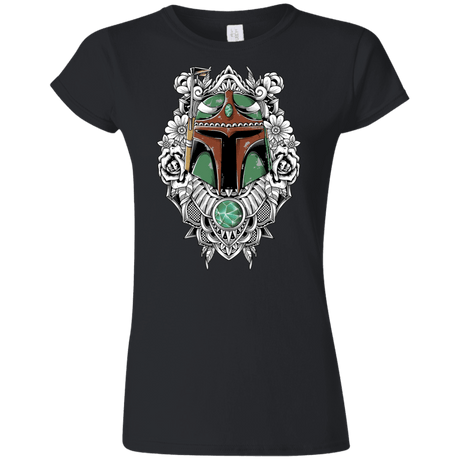 T-Shirts Black / S Mandalorian Warrior Junior Slimmer-Fit T-Shirt