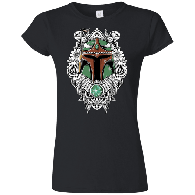 T-Shirts Black / S Mandalorian Warrior Junior Slimmer-Fit T-Shirt
