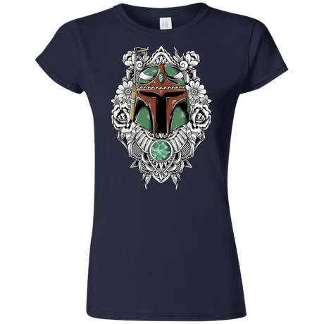 T-Shirts Navy / S Mandalorian Warrior Junior Slimmer-Fit T-Shirt